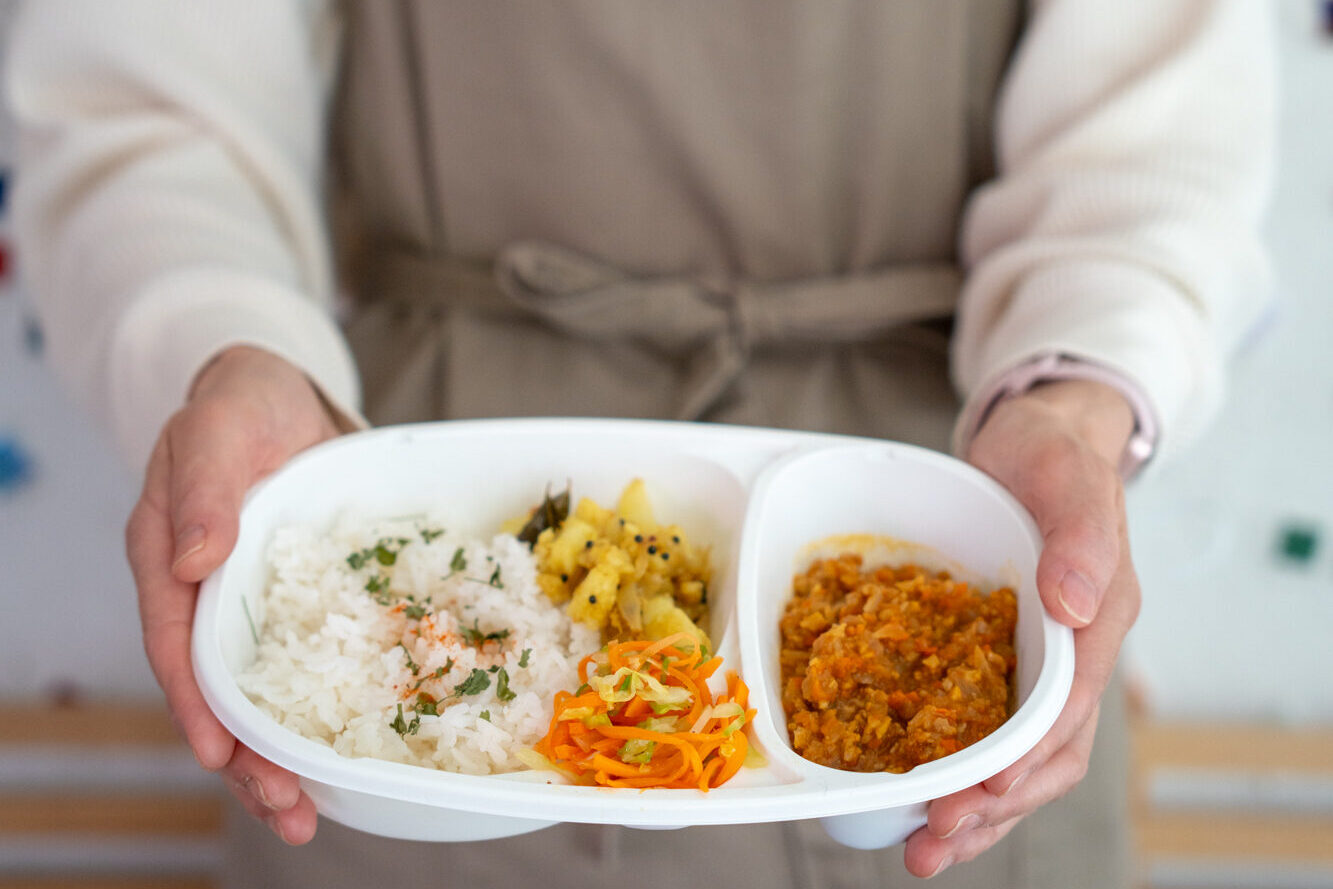 カレーのお弁当